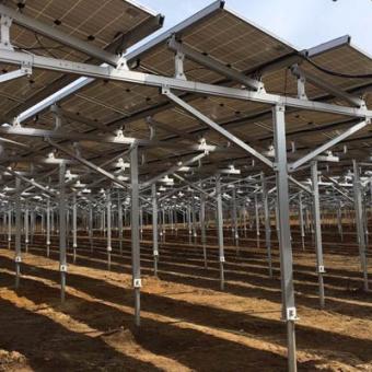 농업 태양 설치 시스템