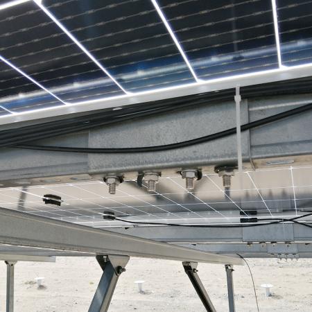 Zn-Al-Mg 코팅 강철 태양광 접지 시스템
