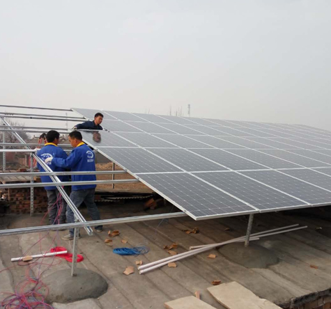 허난 핑 딩산 40kw 태양 광 양식 프로젝트