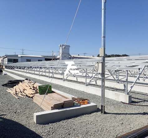  30MW  Fukui의 지상 태양 광 설치 시스템 프로젝트 일본